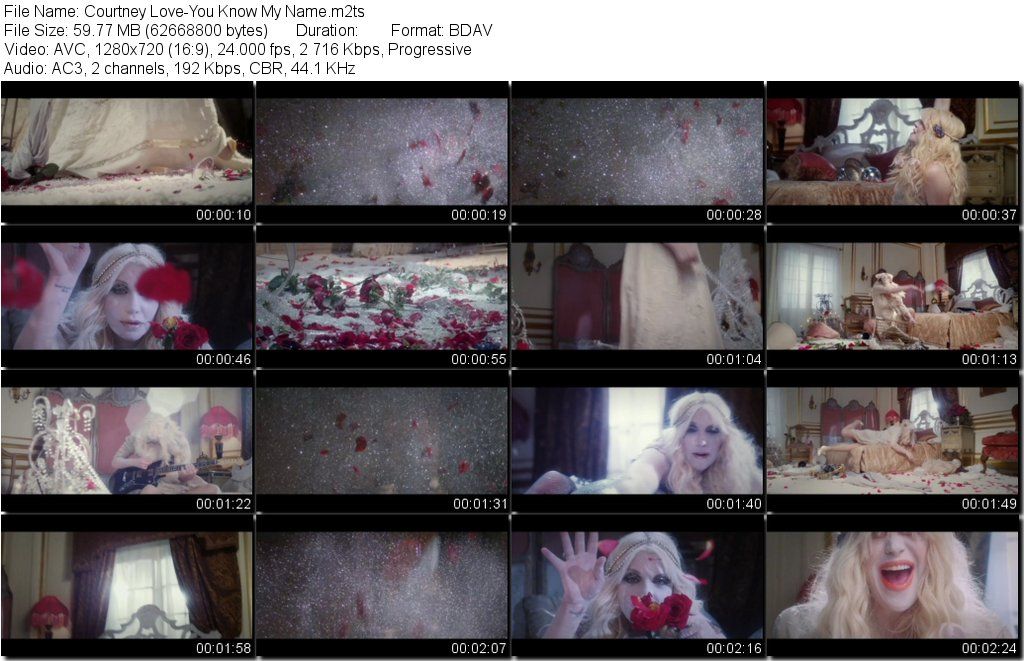 Courtney Love-You Know My Name m2ts preview 0