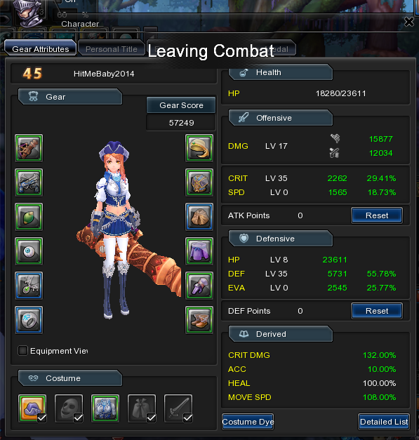 Need Guide Grenadier/Gunslinger Build Stats and Envoy Path Aura Kingdom