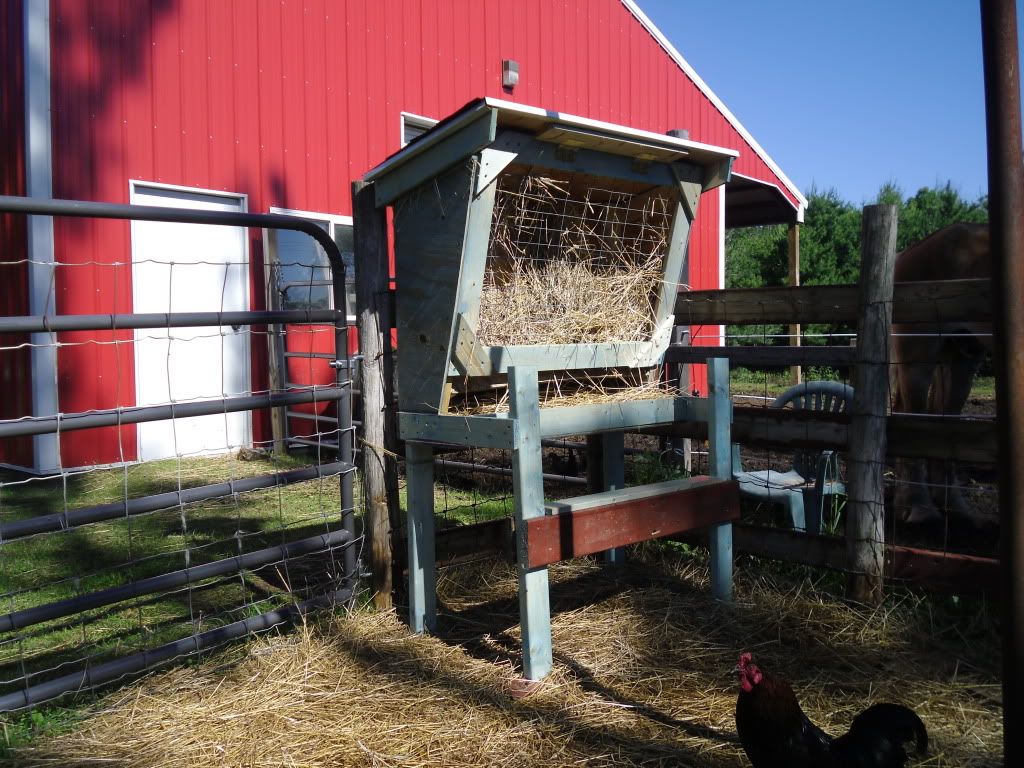 Hay feeder ideas? - Goats