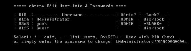 Description: Đăng nhập Window khi quên mật khẩu với 6 bước đơn giản