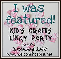 Welcoming Spirit Kid's Crafts Linky Party