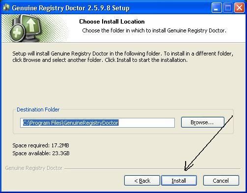 Genuine Registry Doctor 2.5.9.8    