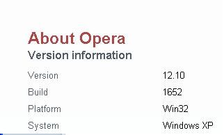    Opera v12.10 Build 1652 Final  