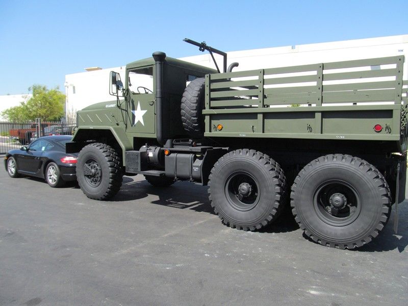 M931A2 SHORTY 5 Ton MONSTER Military 6x6 Cargo Truck Tractor Cummins ...