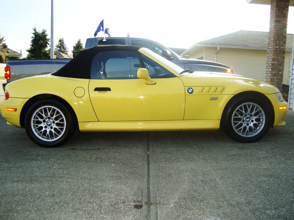 Bmw z3 dakar yellow #5