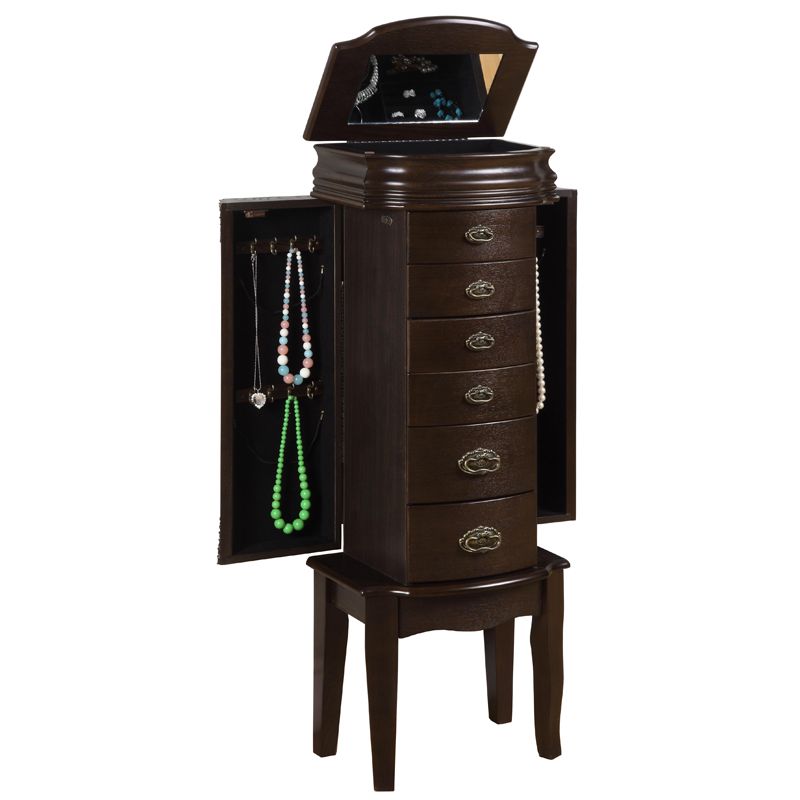 5 Reasons the Espresso Jewelry Armoire is the Ultimate Storage Solution