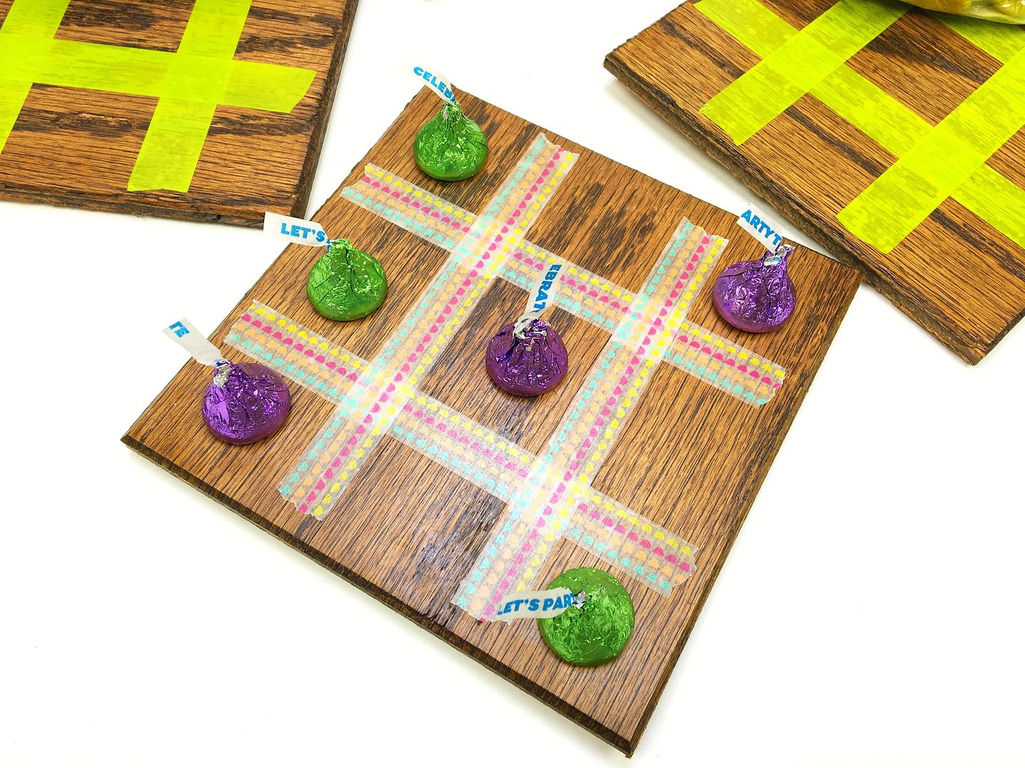These DIY Tic Tac Toe Boards are perfect for your next birthday party! The kids can make them as an activity and they double as a favor!