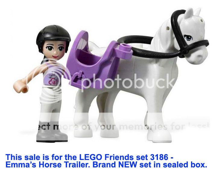 LEGO Friends Emma’s Horse Trailer Girls Emma  Brand NEW set in