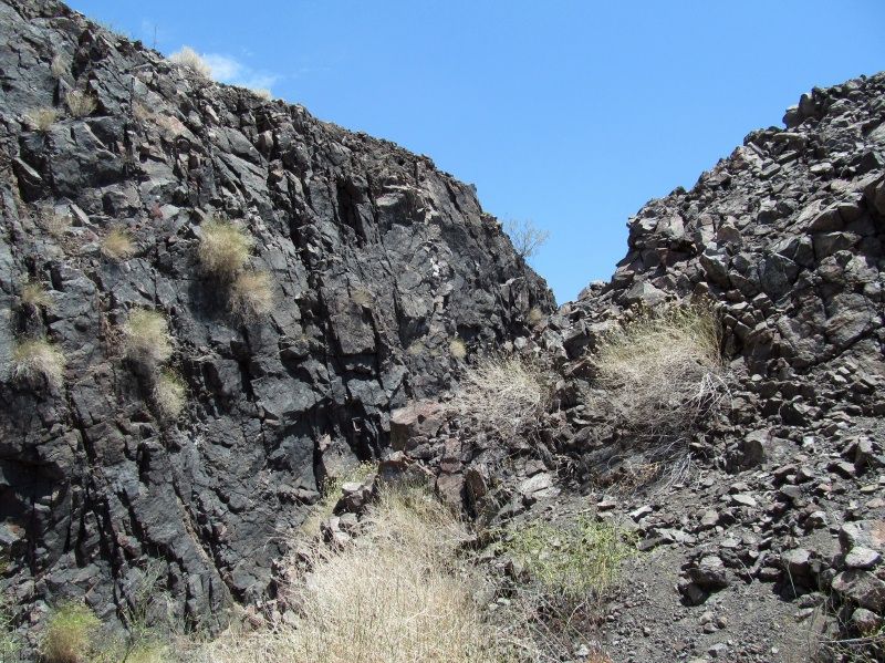 AZ Gold Mine Lode Mining Claim Aguila Arizona Manganese Silver Adit ...