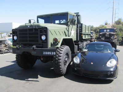M931A1 Shorty 5 Ton Monster Military 6x6 Cargo Truck Tractor Cummins Diesel Auto