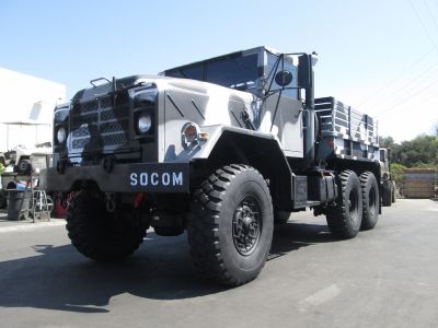 M931A2 Shorty 5 Ton Monster Military 6x6 Cargo Truck Tractor Cummins Diesel Auto